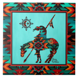 End Of The Trail CERAMIC TILE