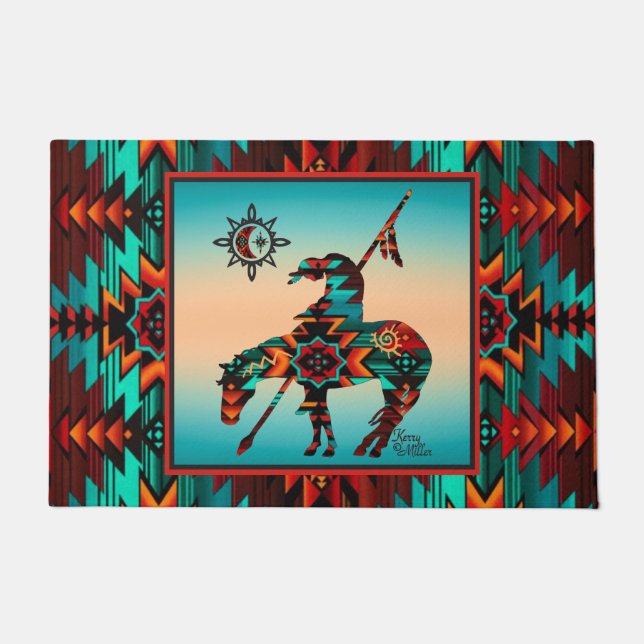 End Of The Trail Doormat (Front)