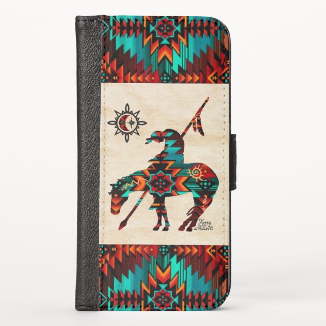 End Of The Trail iPhone Wallet Case (Front)