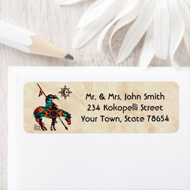 End Of The Trail Label (Insitu)