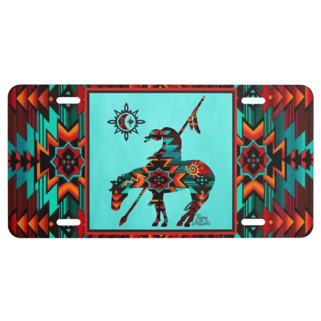 End Of The Trail License Plate (Front)