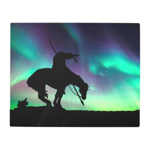 End of the Trail Metal Print