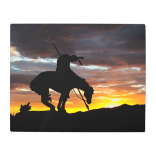 End of the Trail Metal Print