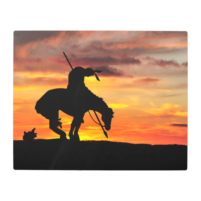End Of The Trail Metal Print Zazzle Com End Of The Trail Metal Print Zazzle Com