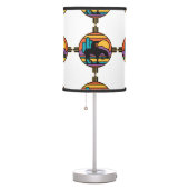 End of the Trail Native American Indian Table Lamp (Right)