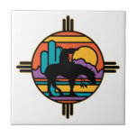End Of The Trail Native American Indian Tile at Zazzle