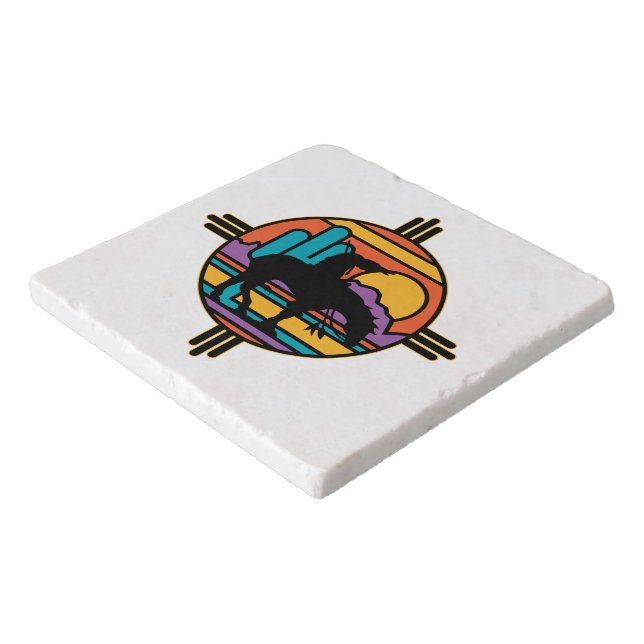 End of the Trail Native American Indian Trivet (Corner)