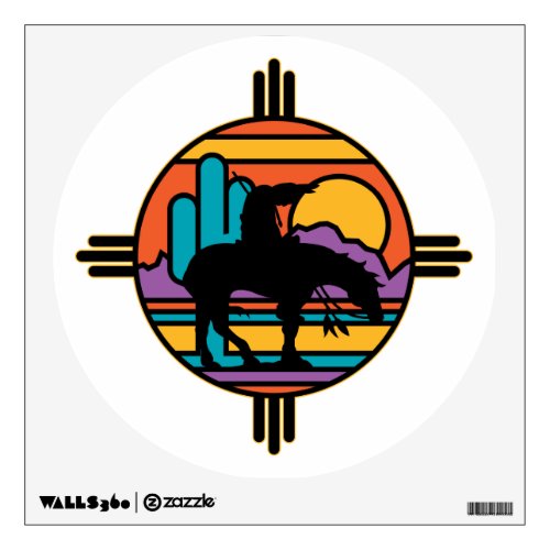 End of the Trail Native American Indian Wall Sticker