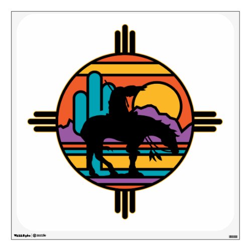 End of the Trail Native American Indian Wall Sticker