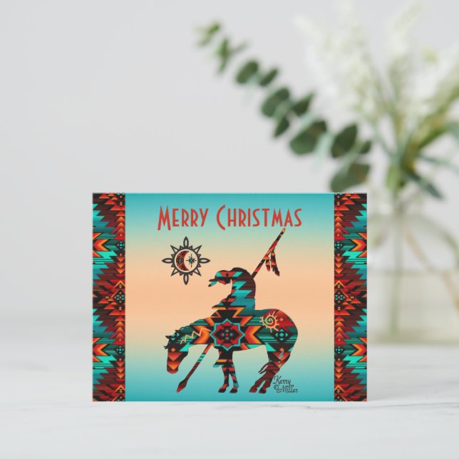 End Of The Trail Postcard (Standing Front)