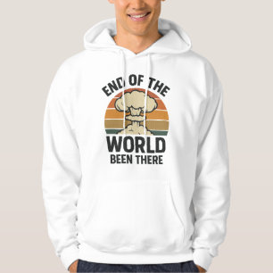 End of the World – Been There Retro Nuclear Desi Hoodie