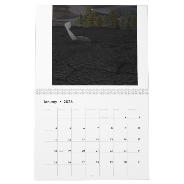 End of the world count down calendar (Jan 2026)