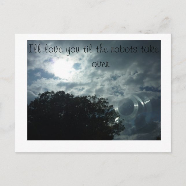 end of the world love postcard (Front)