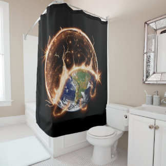 End of the world Shower curtain. Shower Curtain