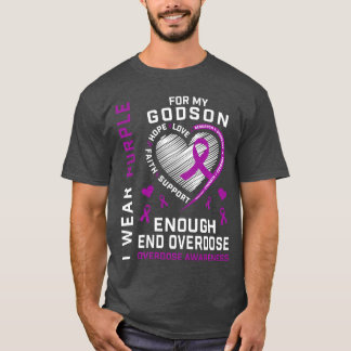 End Overdose Awareness Shirt Enough Purple For My