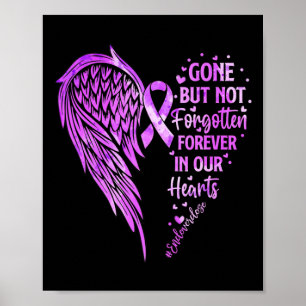 End Overdose Shirt Loved One Memorial Overdose Awa Poster