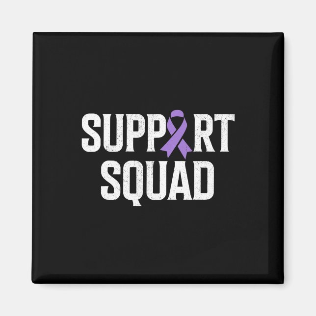 End Overdose Support Squad Overdose Awareness 1  Magnet (Front)