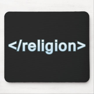 End Religion Mouse Pad