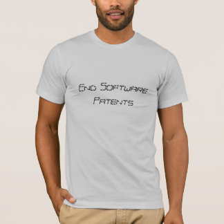 End Software Patents T-Shirt