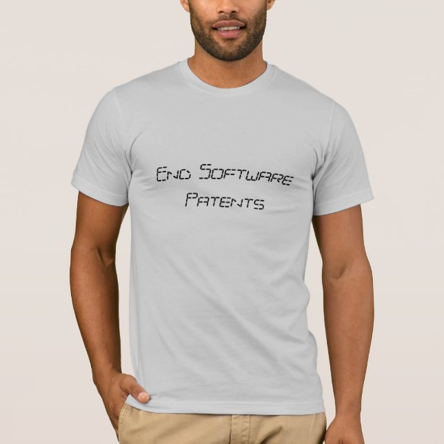 End Software Patents T-Shirt (Front)