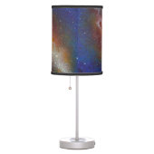 End Table Lamp, Galaxy, Space, red, Blue, Purple Lamp (Right)