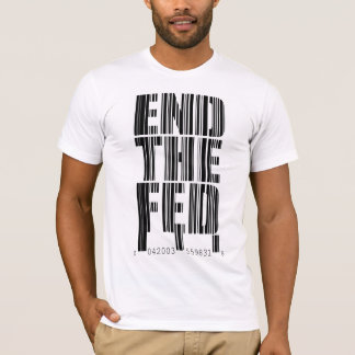 End The Fed Bar Code Design Shirt