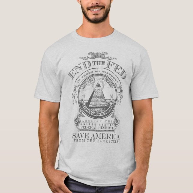 End The Fed Customizable Rally T-Shirt (Front)
