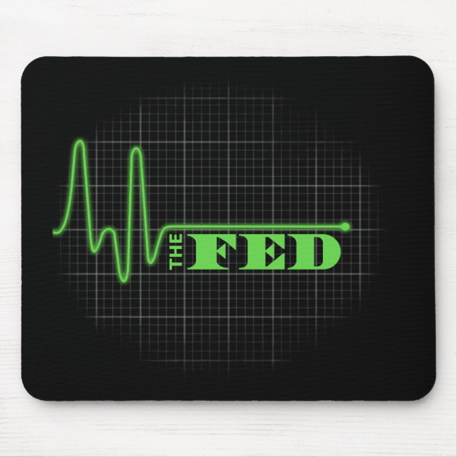 End the Fed Flat lined Mouse Pad (Front)