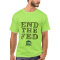 END THE FED Male T-Shirt