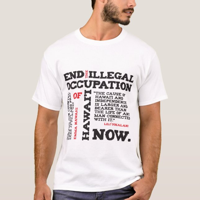 End the Occupation T-Shirt (Front)