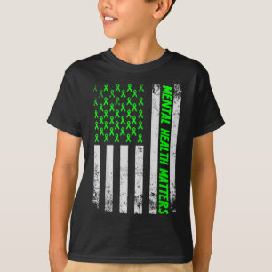 End The Stigma Mental Health S Mental Awareness Gi T-Shirt