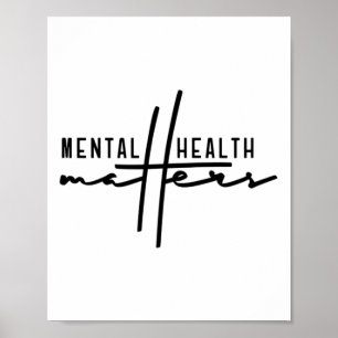 End The Stigma Mental Problems Poster