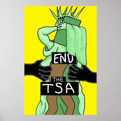 End the TSA Poster