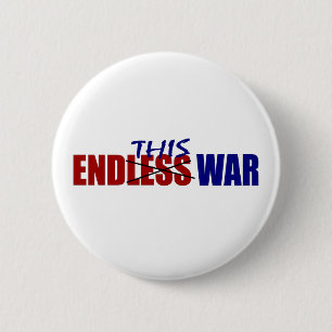 End This War Pinback Button