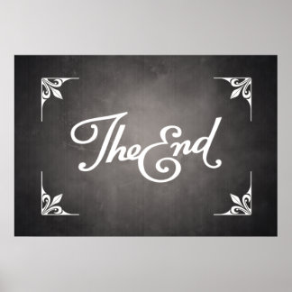 End Title Card poster