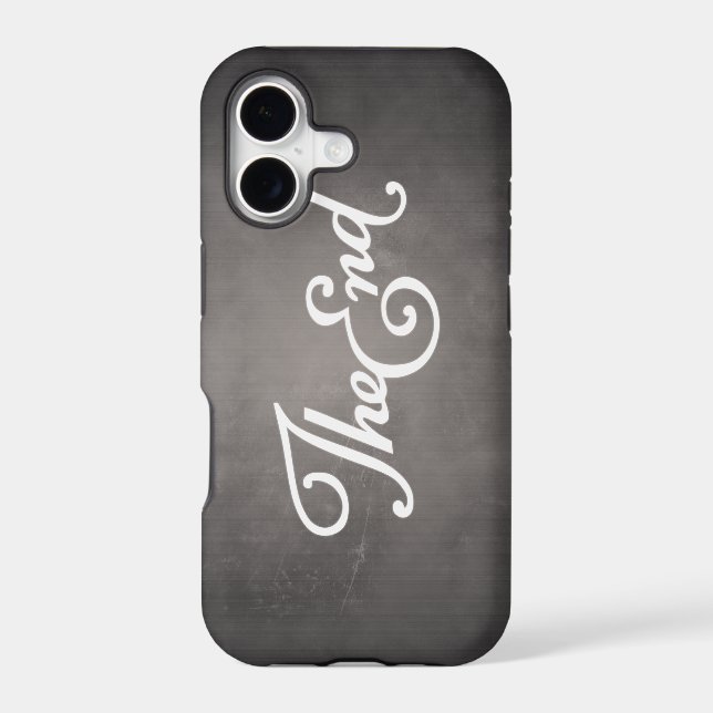 End Title Iphone Case (Back)