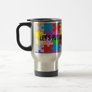 End To Autism Stainless Travel Mug