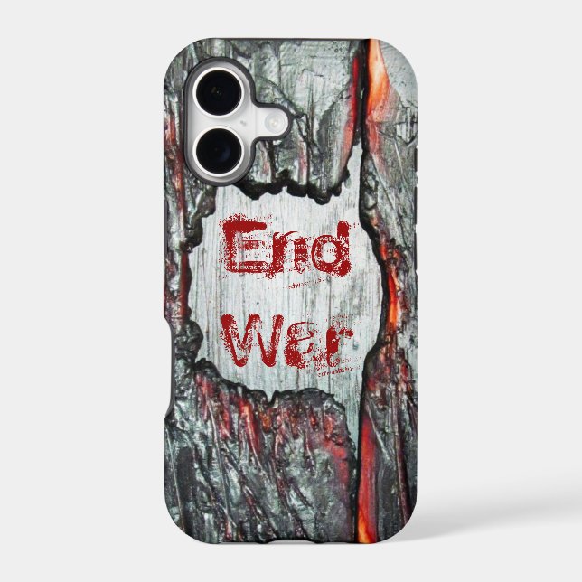 End War Iphone Case (Back)