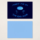 End Zone Frisbee (Front & Back)