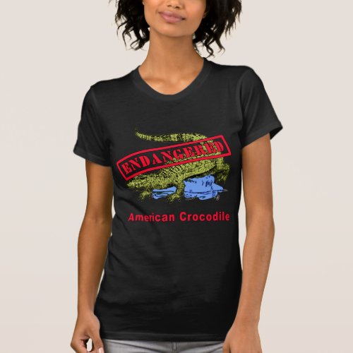 Endangered American Crocodile Products T_Shirt