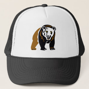 Endangered animal - Cool GRIZZLY Bear -Wildlife Trucker Hat