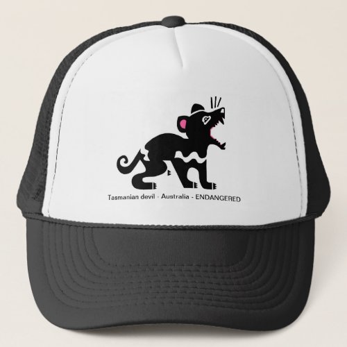 Endangered animal _ Cool Tasmanian devil _ Trucker Hat