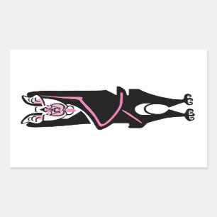 Endangered animal - Horseshoe BAT -Wildlife - Rectangular Sticker