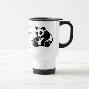 Endangered animal - PANDA - Nature - Wildlife - Travel Mug