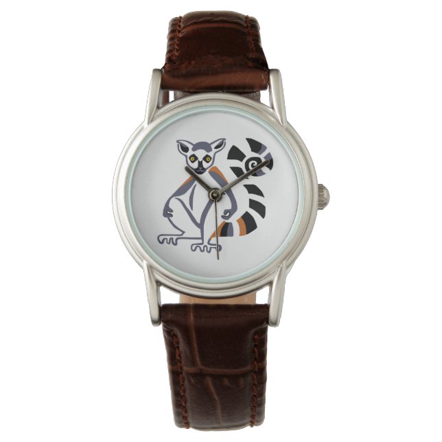 Endangered animal  Ring-tailed LEMUR  - Wildlife - Watch (Front)