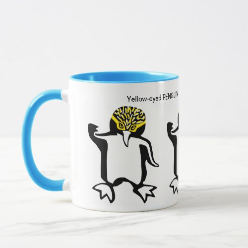  Endangered animal _ Yellow_eyed PENGUIN  _ Nature Mug