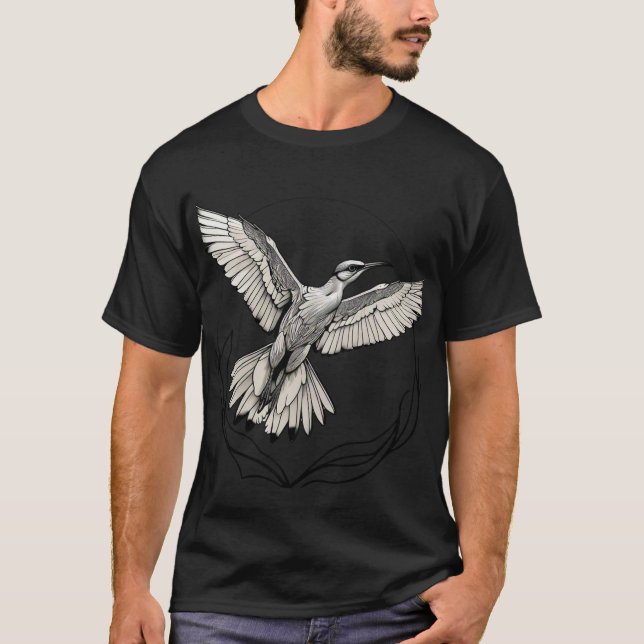"Endangered Bird Collection - Wearable Conservatio T-Shirt (Front)