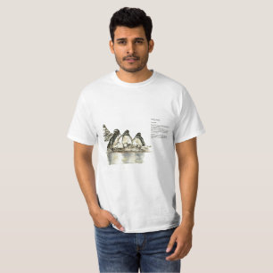 Endangered Galapagos Penguins bespoke T shirt