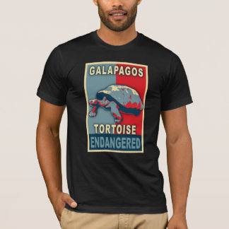 Endangered Galapagos Tortoise Pop Art Tshirts