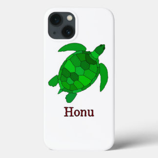 Endangered Green Hawaiian Sea Turtle iPhone 13 Case